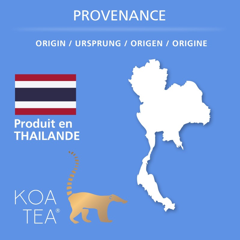 Thé Bleu-Vert Milky Oolong de la marque KOATEA® Réf. KOATEA120 | Thés Oolong | 638