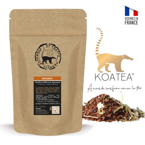Rooibos d'Été aux Agrumes de la marque KOATEA® Réf. KOATEA116 | Rooibos - Lapacho | 733 2