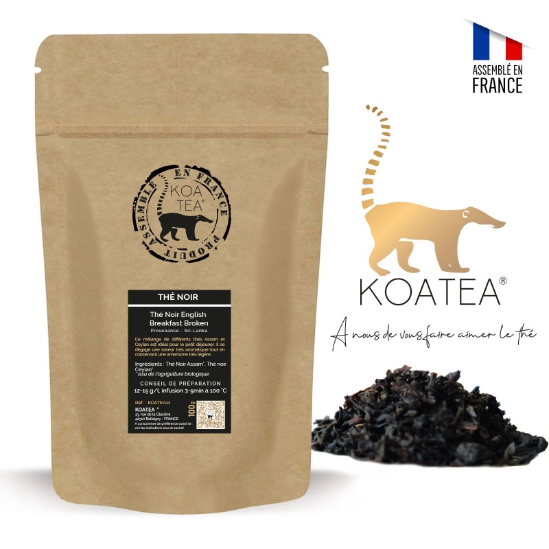 Thé Noir English Breakfast Broken de la marque KOATEA® Réf. KOATEA11 | Thés noirs | 797
