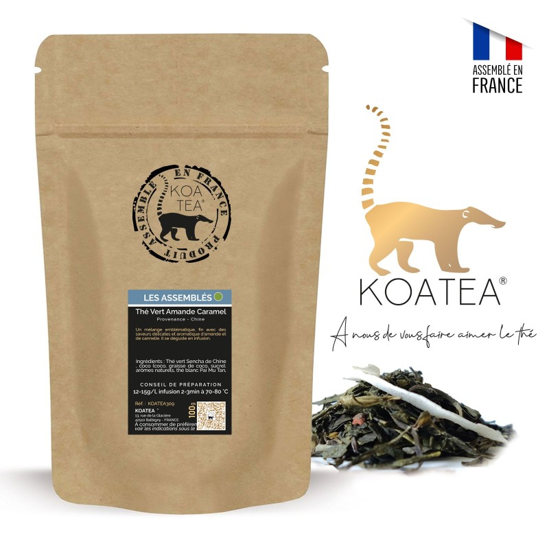 Thé Vert Amande Caramel de la marque KOATEA® Réf. KOATEA309 | Thés verts | 800