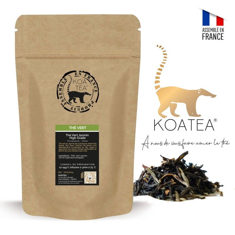 Thé Vert Jasmin High Grade de la marque KOATEA® Réf. KOATEA14 | Thés verts | 814