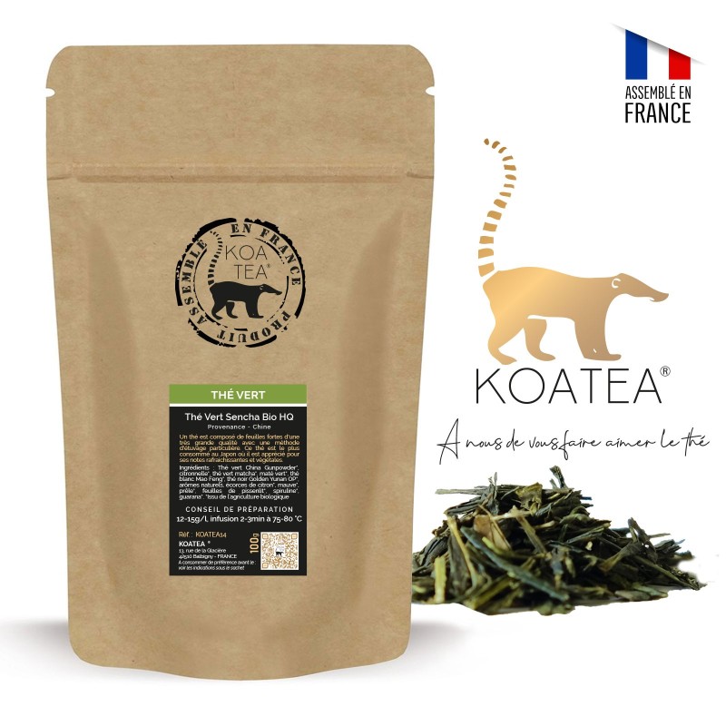 Organic Sencha Green Tea HQ