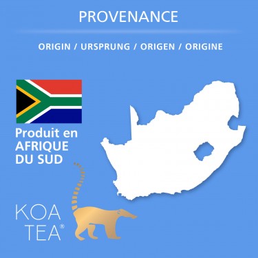 Rooibos Gingembre Canneberge aux Ecorces d'Orange de la marque KOATEA® Réf. KOATEA115 | Rooibos - Lapacho | 825